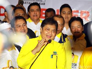 Amali hingga Ahmad Doli Bantu Airlangga Susun Pengurus Golkar 2019-2024