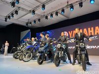 Yamaha kenalkan All New Yamaha Nmax, Yamaha XSR 155 dan WR 155R