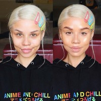 Beginilah wajah asli Eleanor jika tidak menggunakan makeup. Eleanor kini memiliki banyak penggemar, hingga followers-nya mencapai 787 ribu.  Foto: Instagram @snitchery