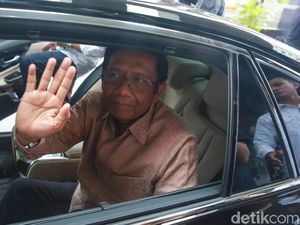 Mahfud Md di KPK: Tak Ada Bahas Perppu, Ini Hari Antikorupsi