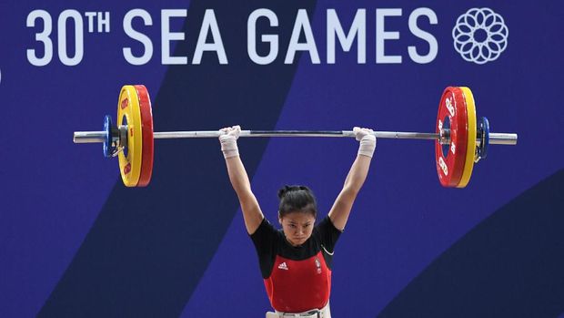 Cabang angkat besi bisa tambah emas pada hari keempat SEA Games 2019 ini.