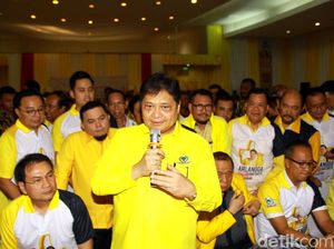 Airlangga Cerita Masa Suram Golkar Jadi Bulan-bulanan karena Kasus Novanto