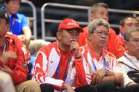 Hampir Copot Jantung Menko PMK Nonton Angkat Besi di Sea Games Filipina