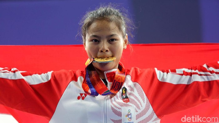 Lifter muda Indonesia Windy Cantika Aisah sukses meraih medali emas di SEA Games 2019 Filipina. Ia sekaligus berhasil mempertajam rekor remaja Asia sebelumnya.