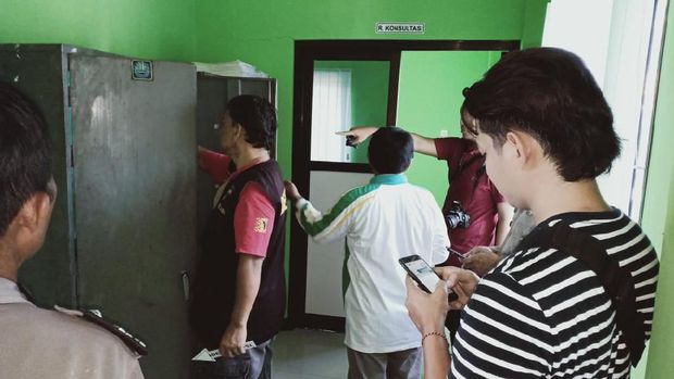 Kantor KUA Kecamatan Ngrampal Sragen Dibobol Maling.
