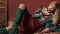 Taylor tampak bergaya chic dengan busana vintage dari Gucci dan Chanel. Dok. Instagram/taylorswift