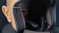 Mengutip dari Motosaigon, Selasa (3/12/2019) helm tersebut dibuat oleh seniman asal Thailand. Foto: Dok. Motosaigon