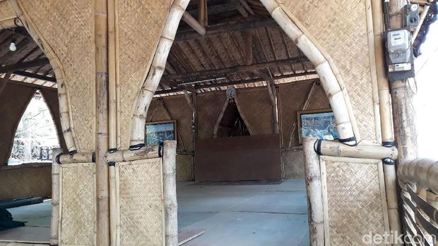 Musala lokasi mahasiswa tewas terperosok ke dalam sumur saat jadi imam salat di Bantul. 