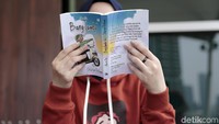 Sebelumnya sudah rilis di webtoon Indonesia dan kini dibukukan Gramedia Pustaka Utama (GPU).  Foto: Asep Syaifullah/detikHOT