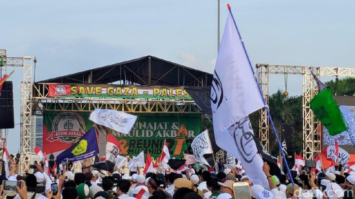 Foto: Reuni 212 tahun 2019 (Jefrie/detikcom) Foto: Reuni 212 tahun 2019 (Jefrie/detikcom)