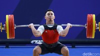 Begitu pula di angkatan clean and jerk, Eko tampil percaya diri dengan angkatan 169 kg pada percobaan ketiga meskipun gagal menyelesaikannya pada percobaan kedua dengan angkatan yang sama. Pada percobaan pertama, Eko menebar psywar dengan angkatan 163 kg. 