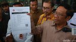 Momen Mahfud Md Setoran LHKPN ke KPK