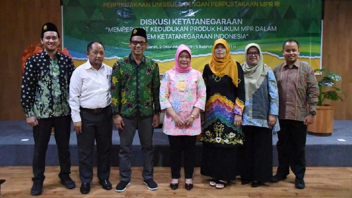 Gandeng Unissula, MPR Bakal Punya Perpus Informasi Ketatanegaraan