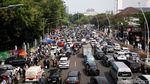 Potret Kemacetan di Kawasan Gambir Usai Reuni 212