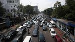 Potret Kemacetan di Kawasan Gambir Usai Reuni 212