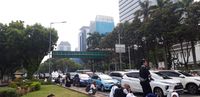 Massa Reuni 212 Mulai Bubar, Lalin Jalan Medan Merdeka Barat Macet