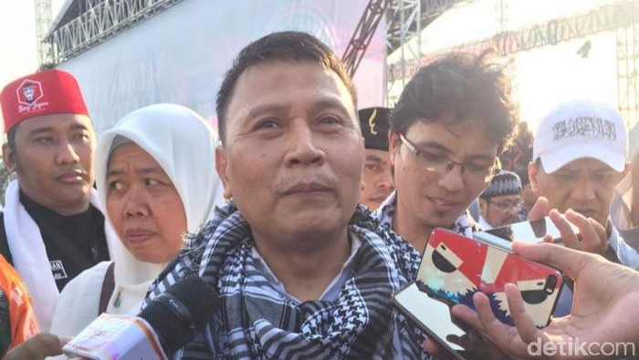 Mardani Ali Sera di Reuni 212 (Farih/detikcom)