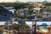 Area Commercial District (Dok. Podomoro Park Bandung)