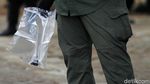Polisi Olah TKP Ledakan Granat di Monas