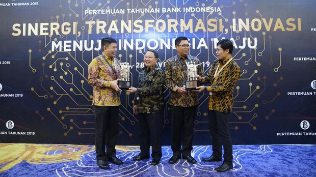 Raih 3 Kategori, Bank Mandiri Borong BI Award 2019