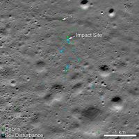 NASA Temukan Bangkai Wahana Antariksa India di Bulan