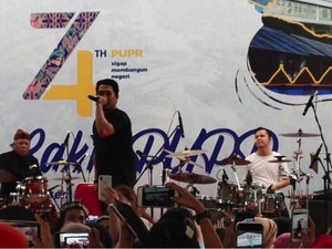 Ngeband Bareng Armada, Ini Pesan Menteri Basuki di Hari Bakti PU 2019