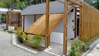 Siapa sangka, bangunan ini adalah toilet di Pulau Lihaga (Afif Farhan/detikcom)