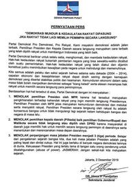 Seperti Jokowi, AHY Juga Tolak Jabatan Presiden 3 Periode!