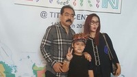 Inul Daratista dan Adam dikenal sangat sayang dengan anaknya, Ivander Damares. Dok. instagram