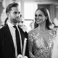 Suamiku, Dan Bragg adalah pacar pertamaku. Aku telat berkembang dan aku tidak kencan saat SMA. Aku bertemu dengannya pada 2008, ucap Ksenija yang pada 2016 silam dinikahi Dan.  Foto: dok. Instagram