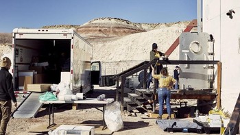 Rumah yang terletak di Gurun Utah ini adalah simulasi tempat tinggal di Mars yang disebut Mars Desert Research Station. Foto: Ikea