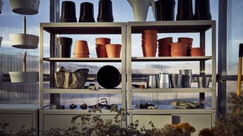 Termasuk di dalamnya adalah tempat menumbuhkan tanaman untuk makanan. Foto: Ikea
