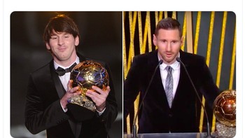 Dari awal dekade ini sampai sekarang, Messi tak henti menjadi pemain terbaik dunia. Foto: istimewa