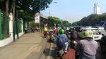 Penampakan Lokasi Ledakan di Monas