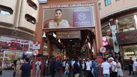 Gold Souk berada di 54 Al Khor St, Old Dubai. Dubai Gold Souk menjadi pasar tradisional emas yang memiliki lebih dari 380 retailer. Wih! (Bonauli/detikcom)