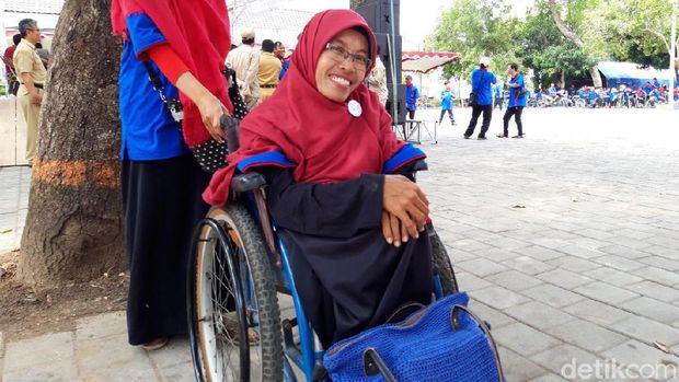 'Balas Dendam' Isnaini, Difabel Pendiri PAUD Inklusi di Boyolali
