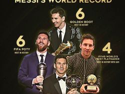Netizen Kagum Messi Raih Ballon dOr 6 Kali