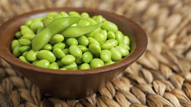 Edamame is one of the popular Japanese cuisine