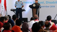 Wakil Presiden Maruf Amin membuka peringatan Hari Disabilitas Internasional. Maruf menyebut para penyandang disabilitas bisa mengubah pandangan masyarakat lewat kemauan dan tanpa putus asa.