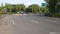 Ledakan yang terjadi di kawasan Monas itu diketahui sempat ditutup guna melakukan olah TKP ledakan granat asap tersebut. Namun kawasan Monas dan jalan sekitarnya yang sempat ditutup itu kini telah dibuka lagi. Foto: Istimewa.