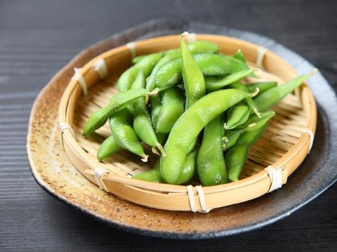 Edamame is one of the popular Japanese cuisine