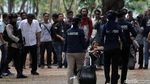 Polisi Olah TKP Ledakan Granat di Monas
