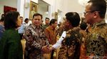 Megawati hingga Prabowo Kumpul Bareng Jokowi di Istana Negara