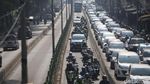 Lagi, Pemotor Terobos Massal Jalur TransJakarta