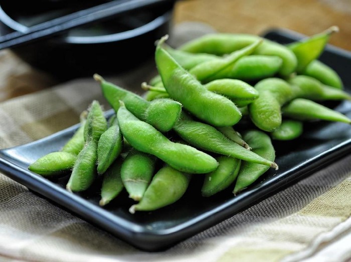 187780892 Edamame is one of the popular Japanese cuisine