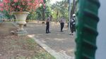 Penampakan Lokasi Ledakan di Monas