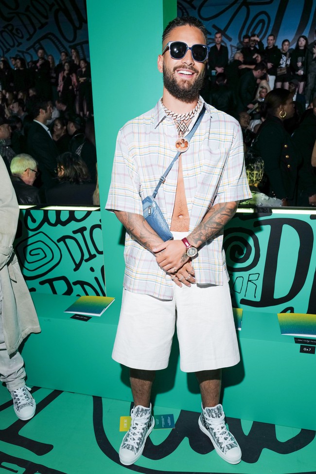 Maluma juga tak melewatkan hajatan spesial ini. (Foto: dok. Dior)