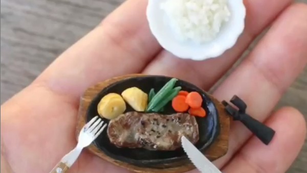 Gemas! Bentuk Makanan Ini Berbentuk Miniatur Mini