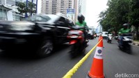 Penutupan ini diberlakukan pukul 06.00 WIB pagi tadi.