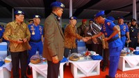 Upacara HUT ke-69 Korpolairud dihadiri mantan petinggi Polri.
